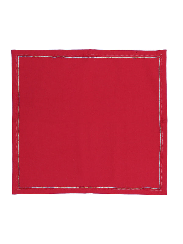 Holly Napkin - Set Of 2 Napkins (Red)