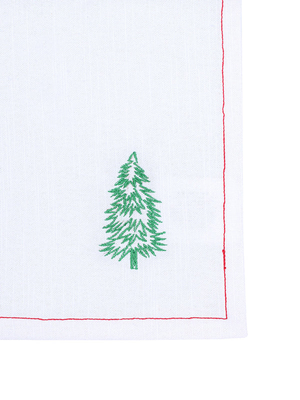 Sparkling Tree - Set Of 2 Napkins (Off White)