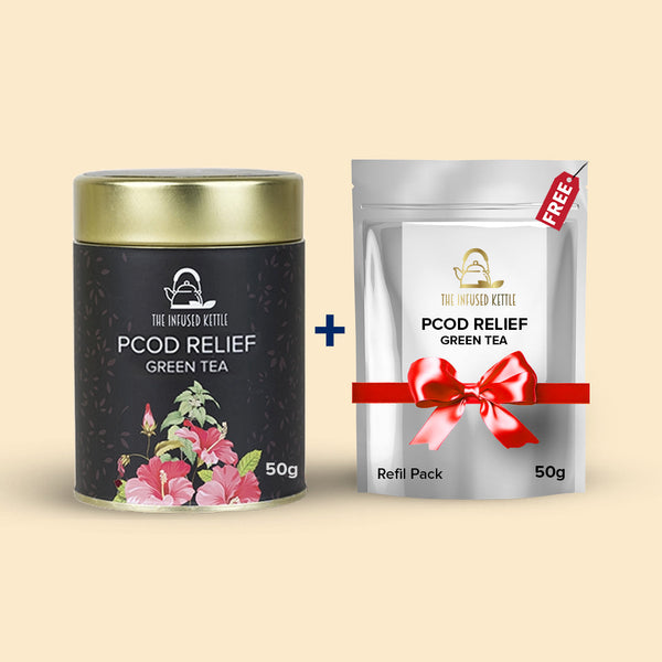 PCOD Relief Tea + FREE Refill Pack