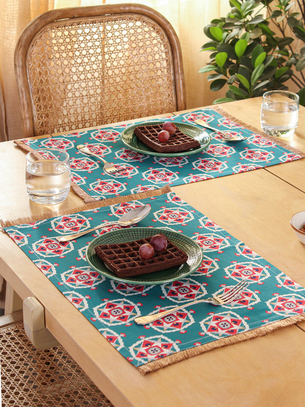 Cotton Table Placemats - Gulshan Set of 2