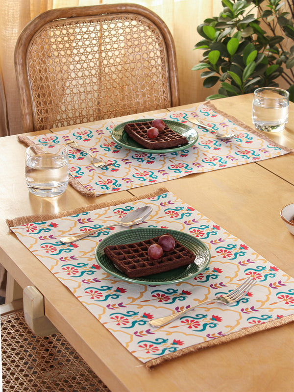 Cotton Table Placemats - Pushp Set of 2