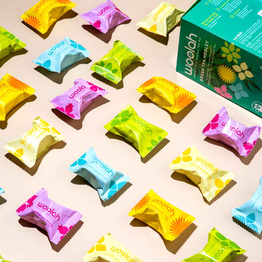 TRIAL PACK with ALL GREEN TEA variants - Green Tea | Lemon Green Tea | Mint Green Tea | Tulsi Green Tea | Strawberry Green Tea