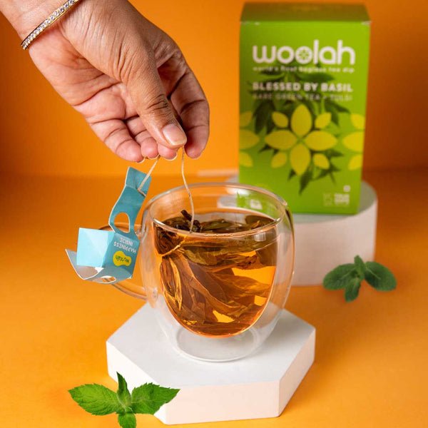 Rare Green Tea + Tulsi | Fresh Harvest