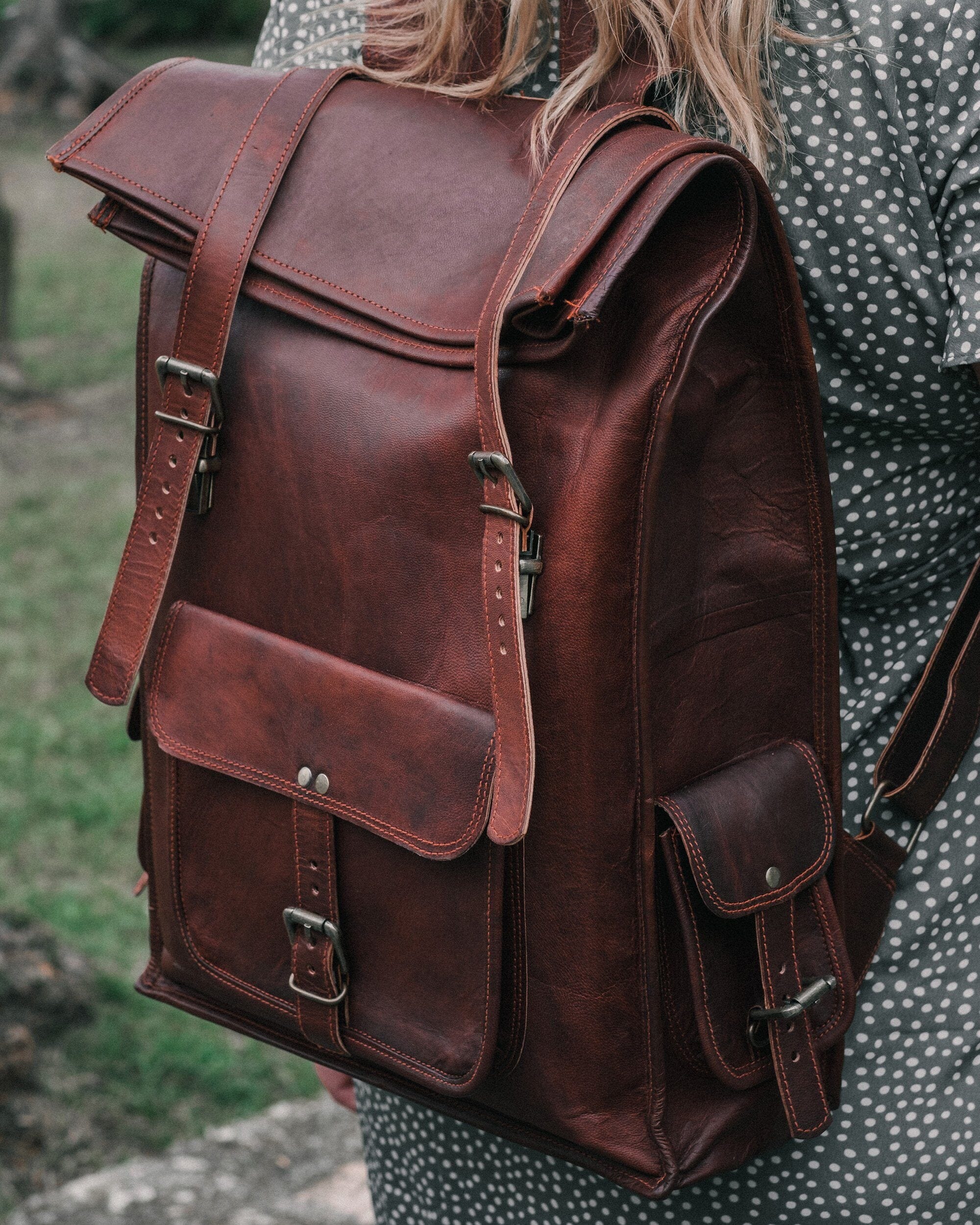 Best Brown Leather Men Backpack from Classy Leather Bags Bags