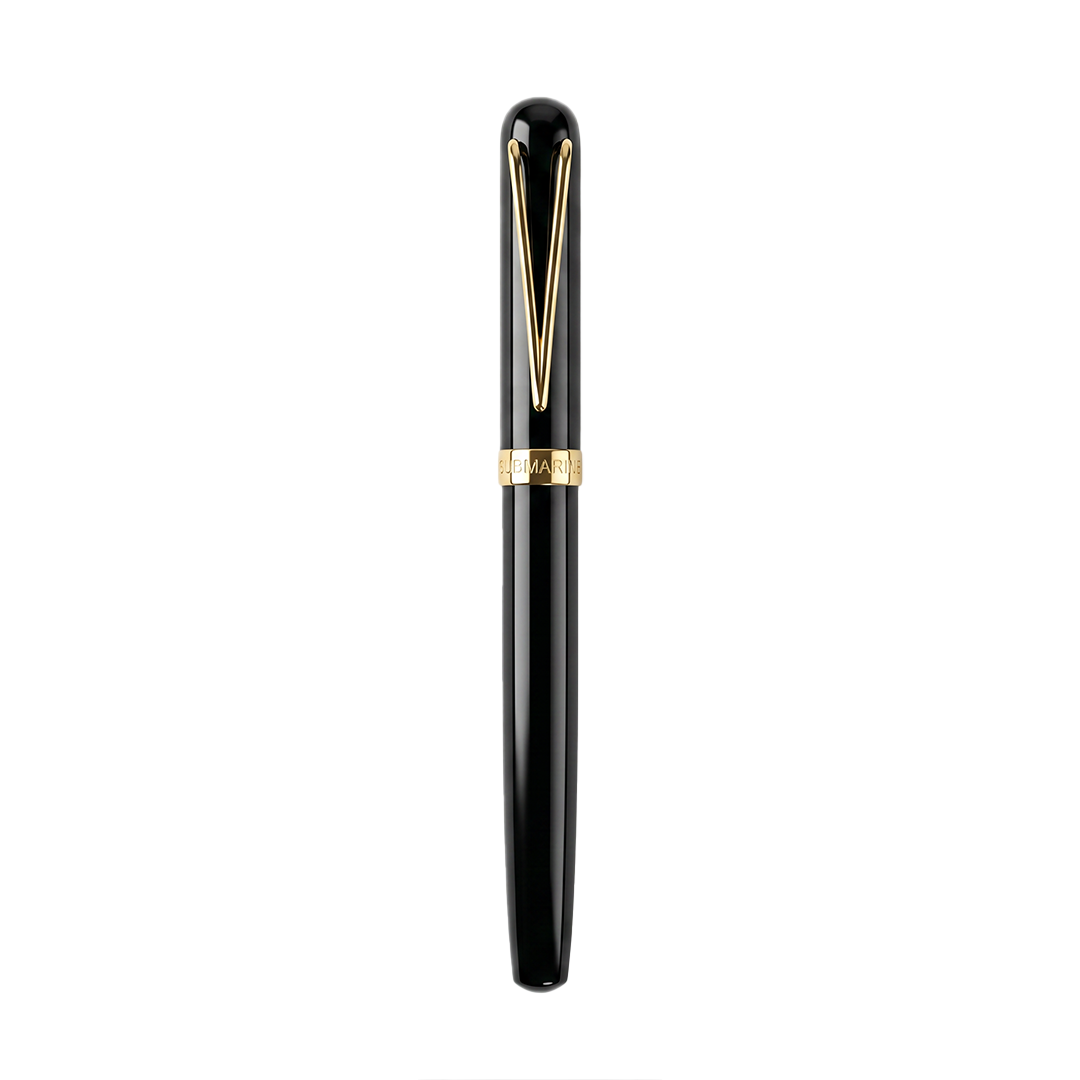 Royale Black & Gold - Roller & Ball Pen Set