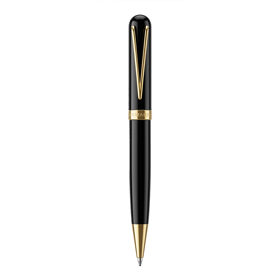 Royale Black & Gold Ball Pen