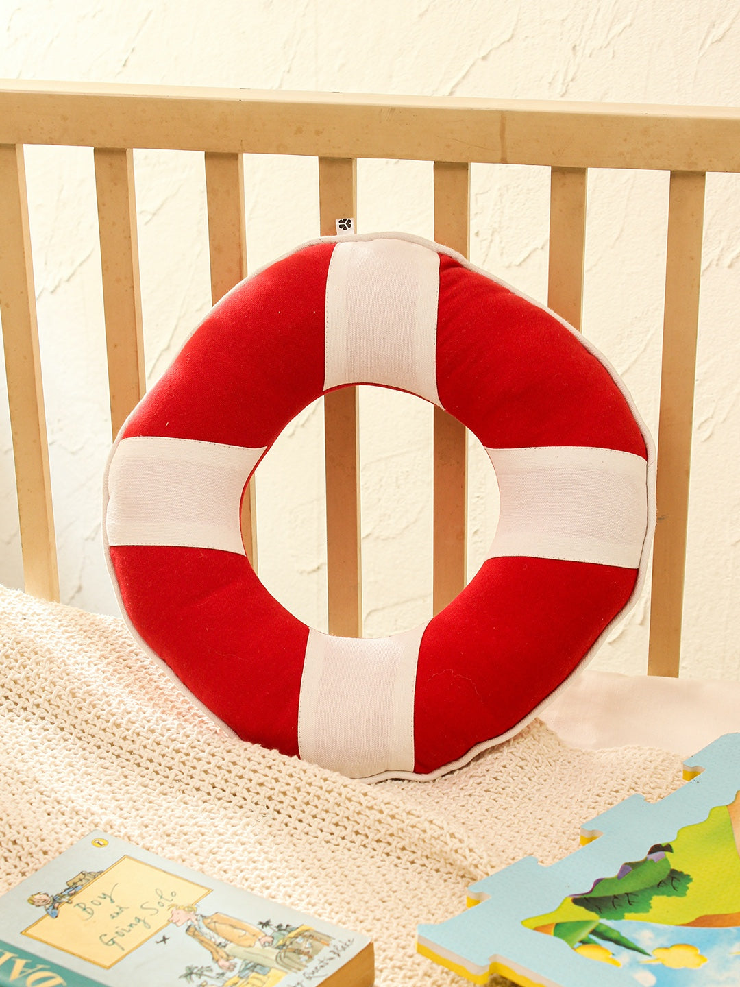 Shaped Cushion Cover - Bon Voyage Buoy