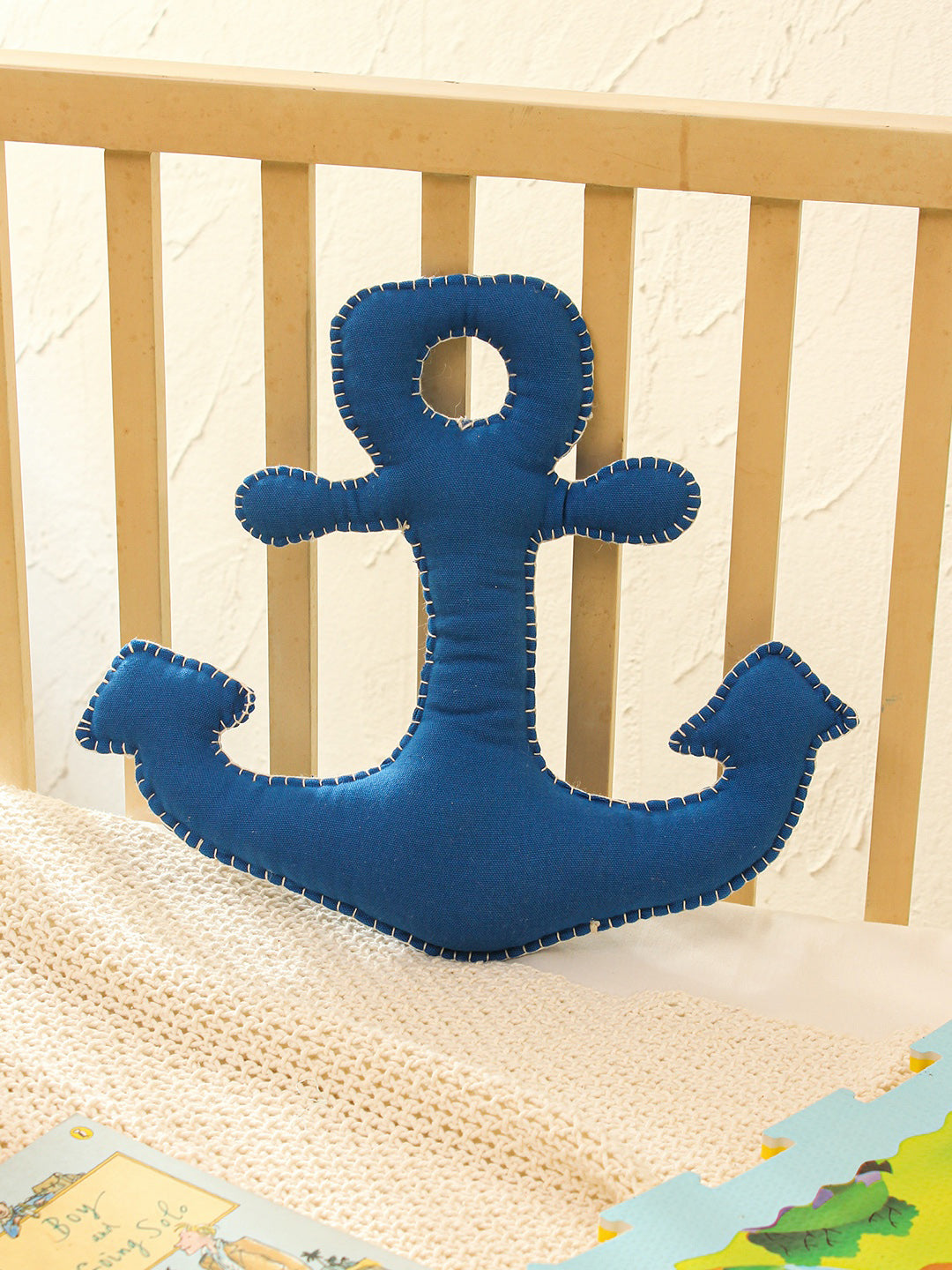 Shaped Cushion Cover - Joyful Cruise Anchor
