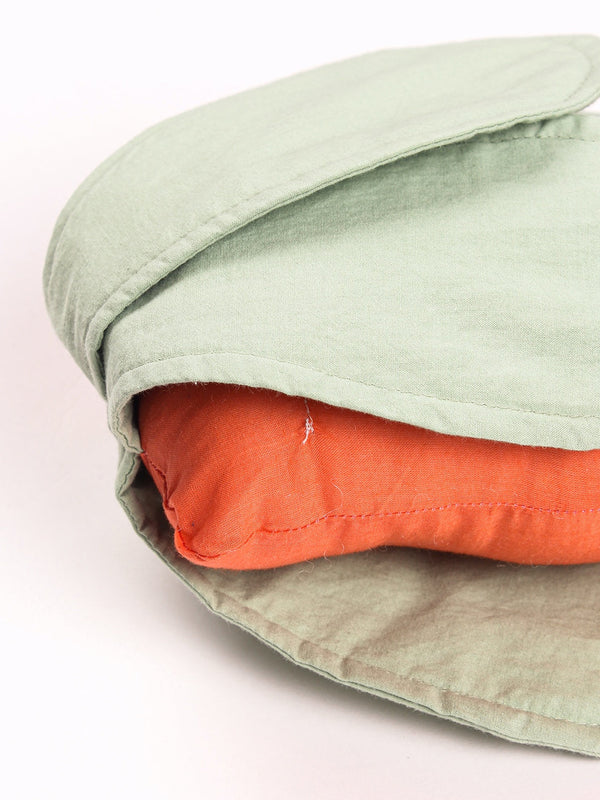 Shaped Cushion Cover - Radiant Carrot