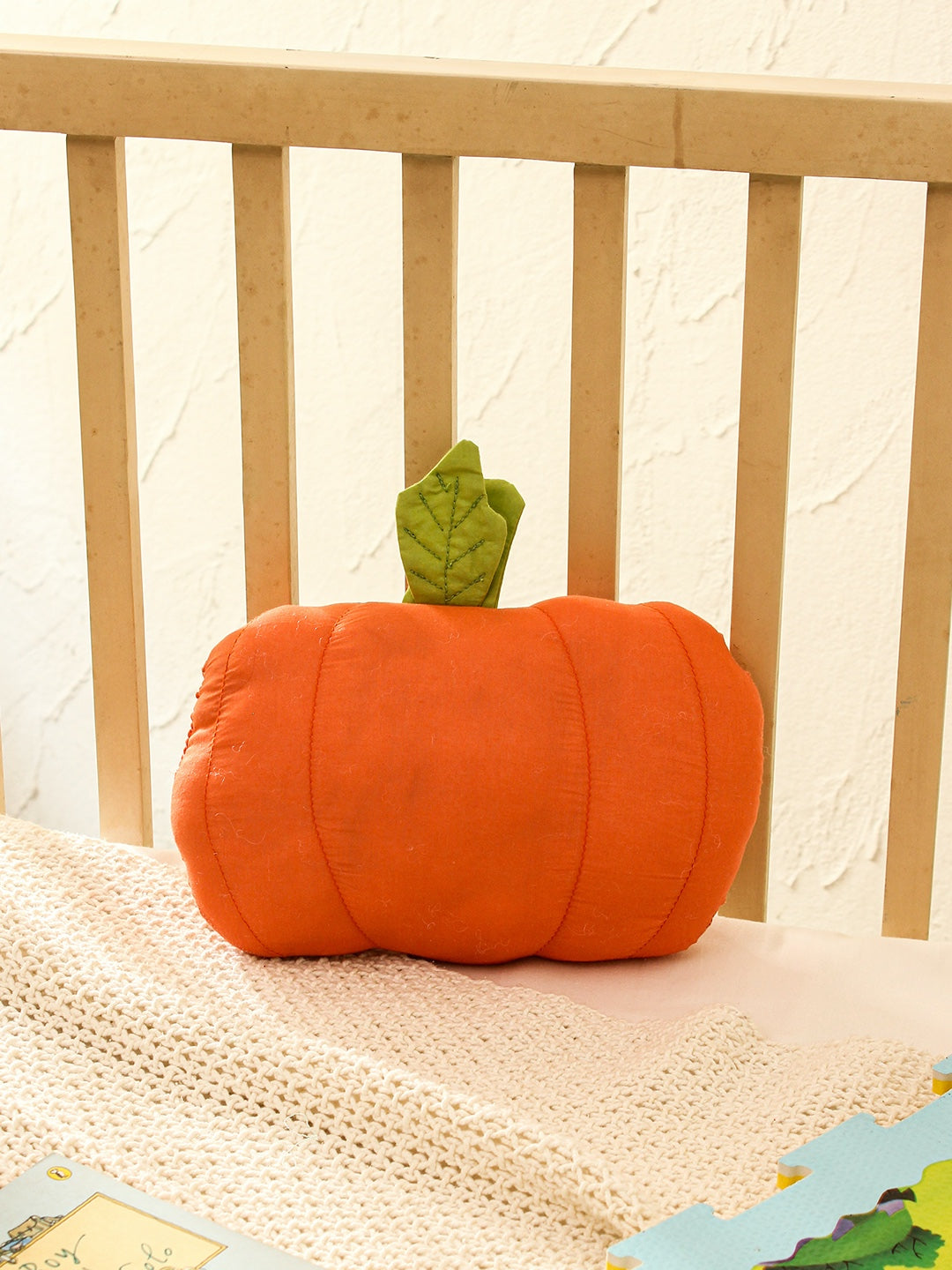 Shaped Cushion Cover - Roly-Poly Pumpkin