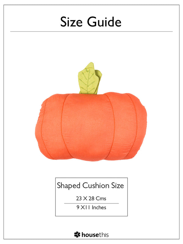 Shaped Cushion Cover - Roly-Poly Pumpkin