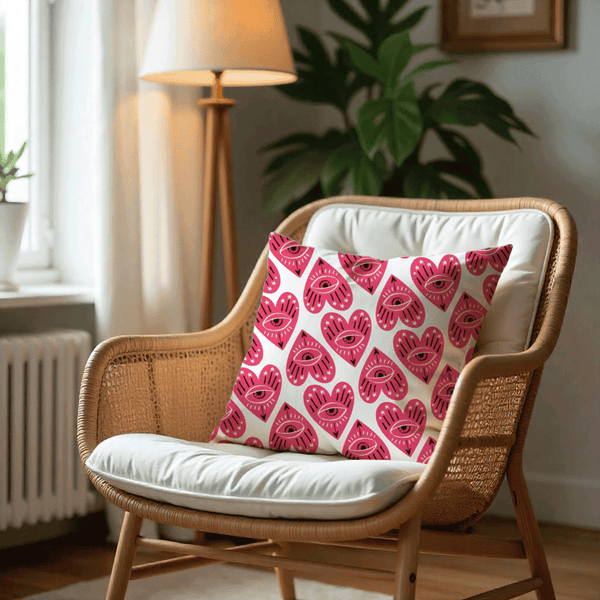 Love Strings Cushion Cover for Valentine - Set of 5