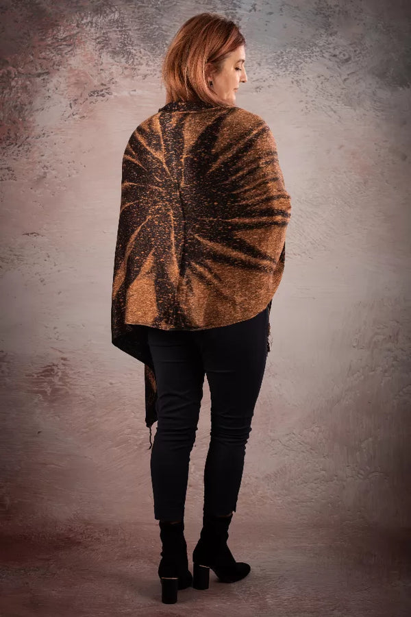 Sal Shibori maro-bej