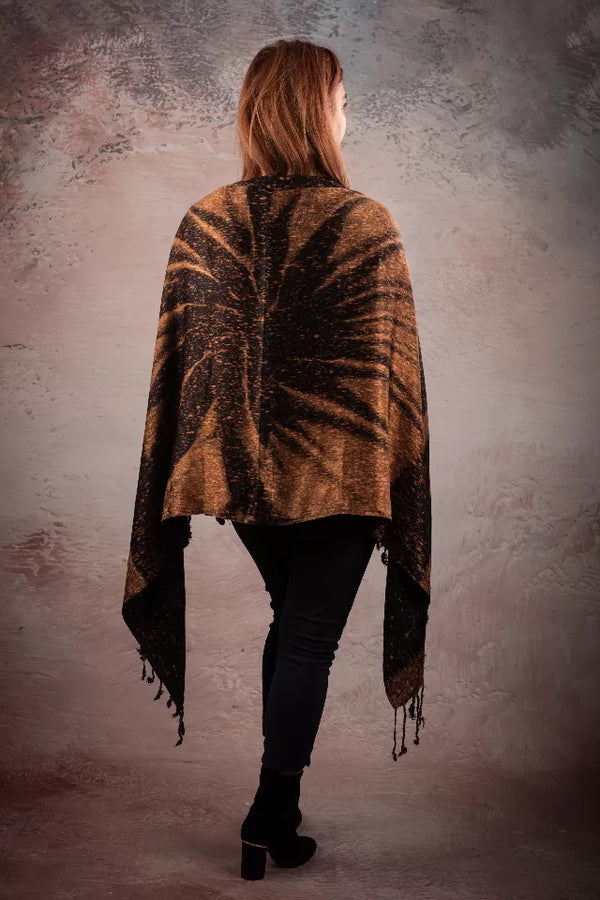 Sal Shibori maro-bej