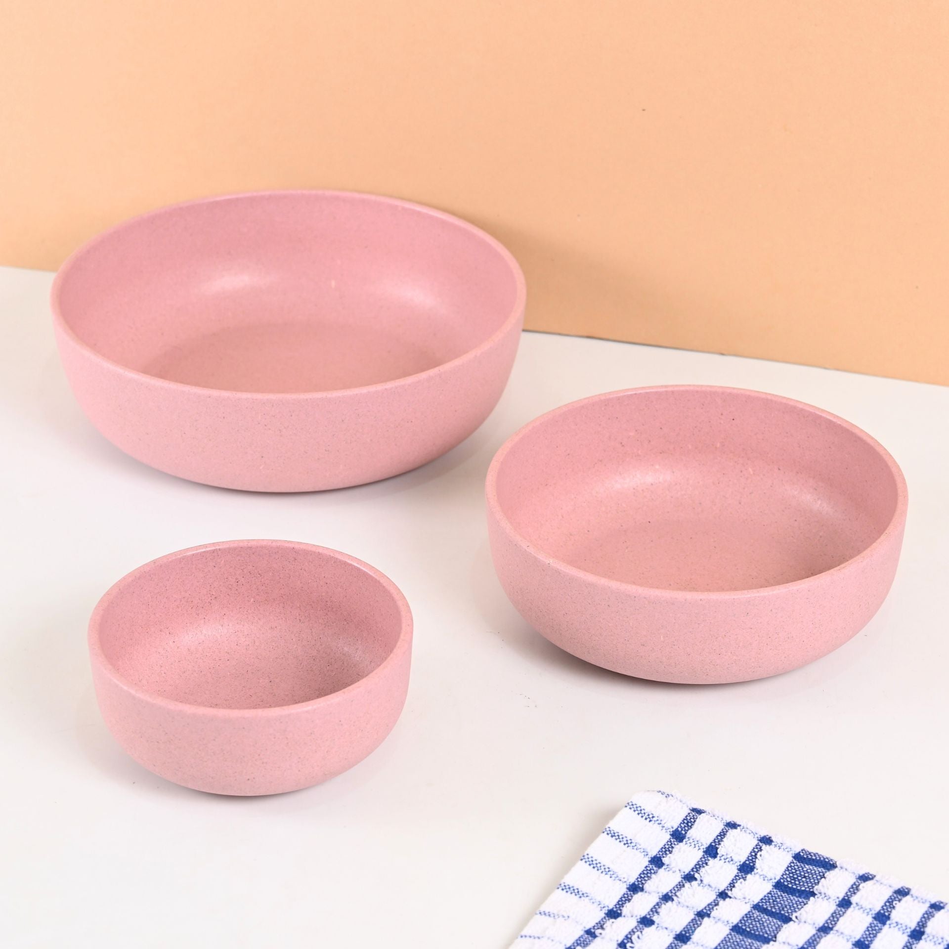 Earth Friendly Salad Bowl Set of 3 | 1550, 350 & 850 ml