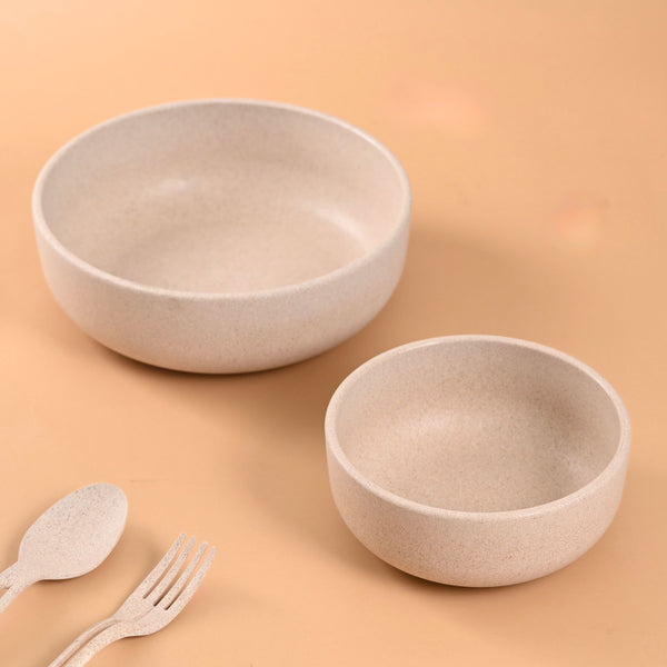 Earth Friendly Salad Bowl Set of 2 | 350 & 850 ml