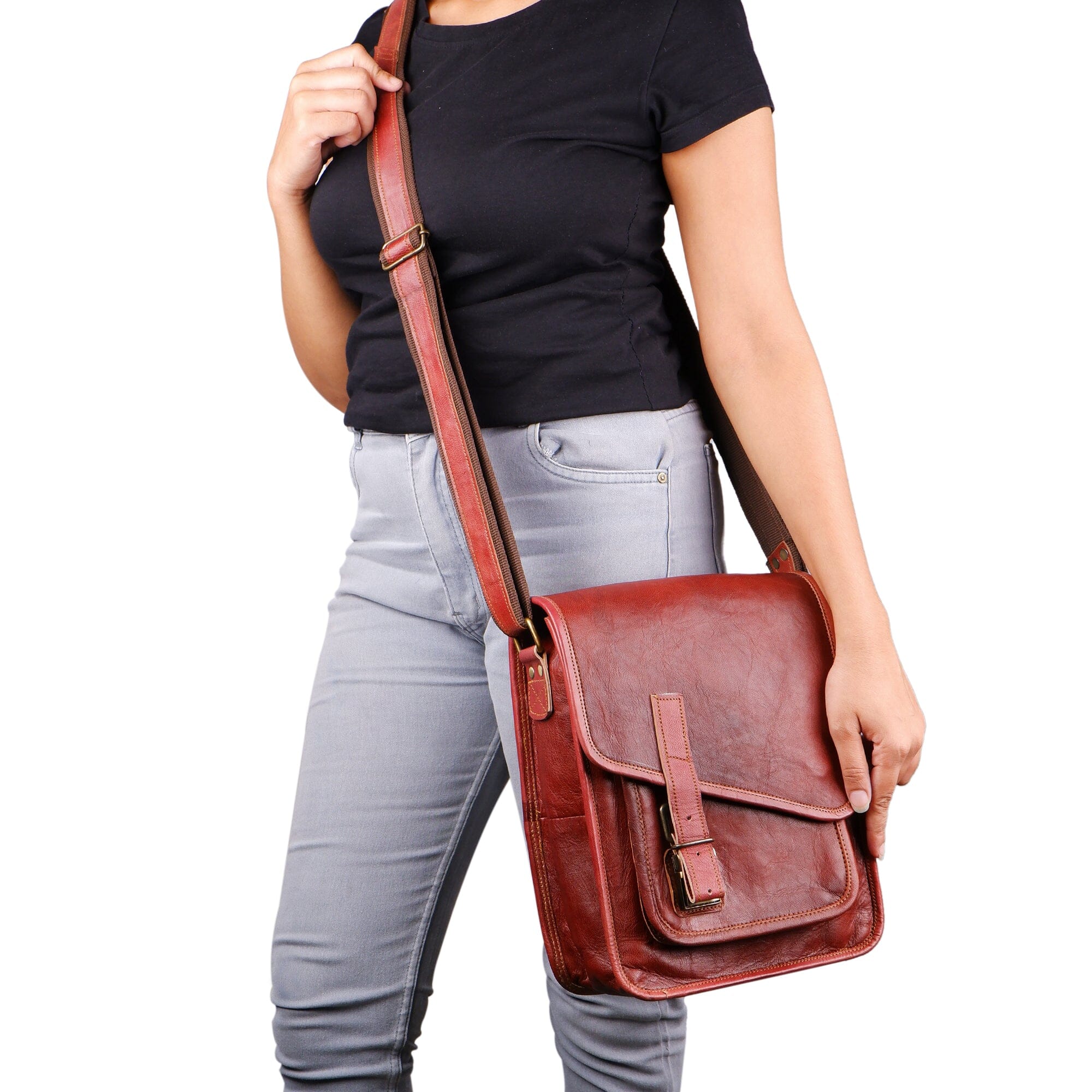 Buy Leather Crossbody Bag for Men and Women from Classy Leather Bags Bags