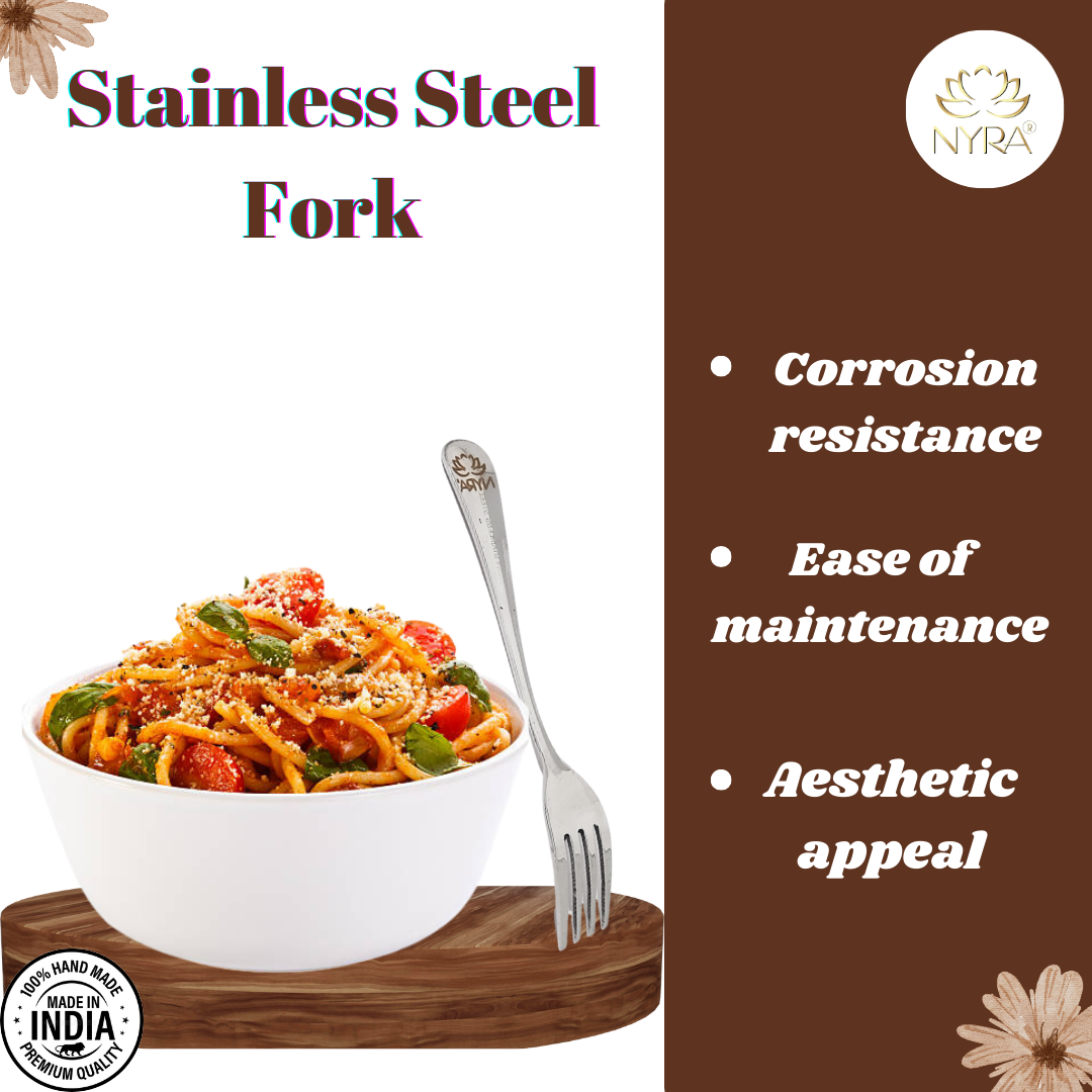 Features of Stainless Steel Fork Set