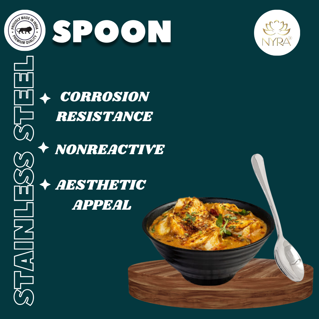 features of Stainless Steel Spoons Set of 6
