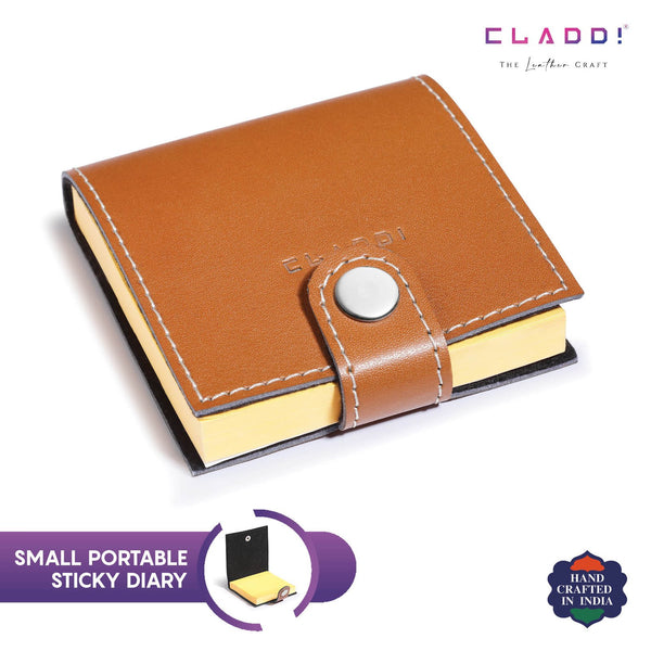 8 Leather Sticky Diary- Best Seller