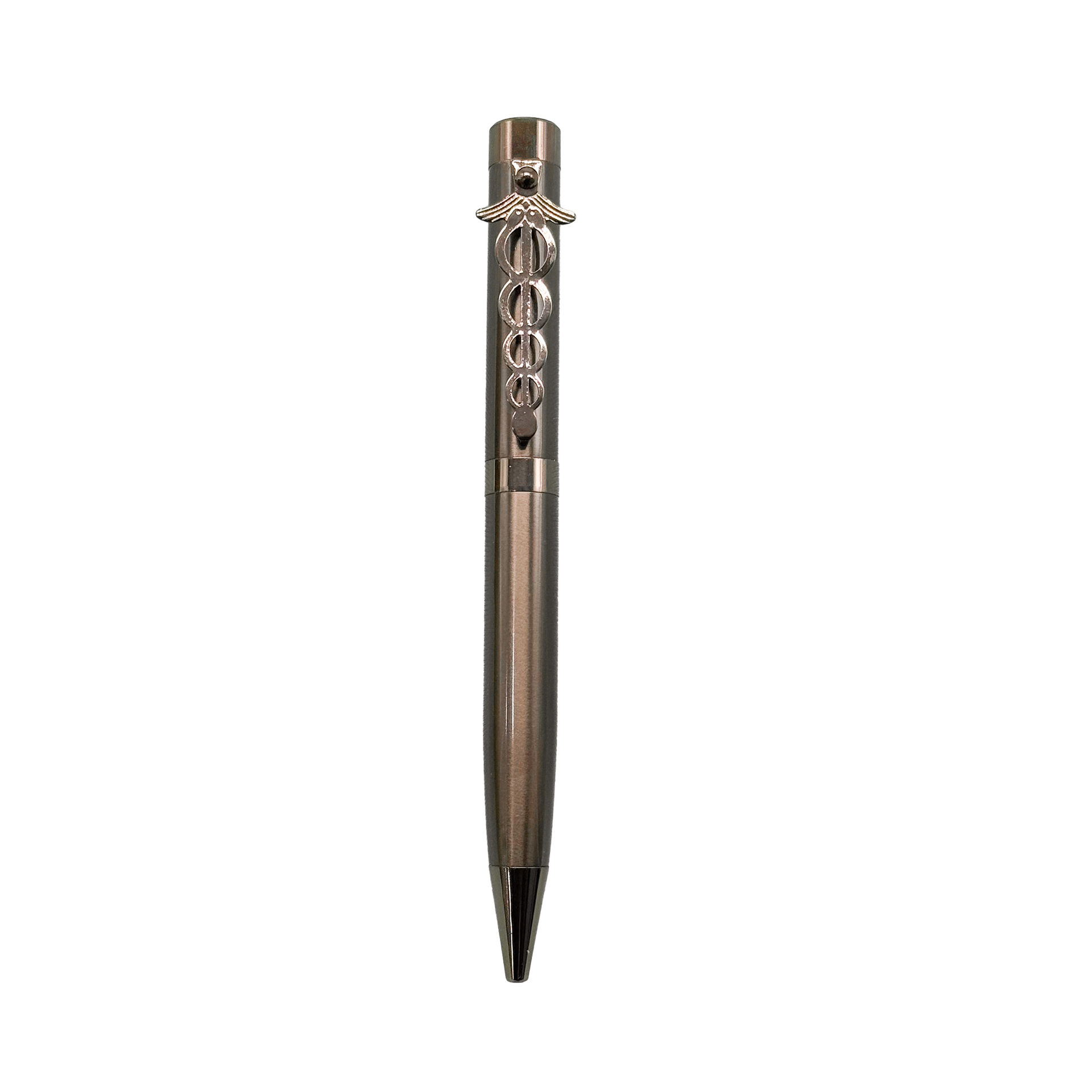 Doctor Clip Plated Ball Pen - Pack of 3