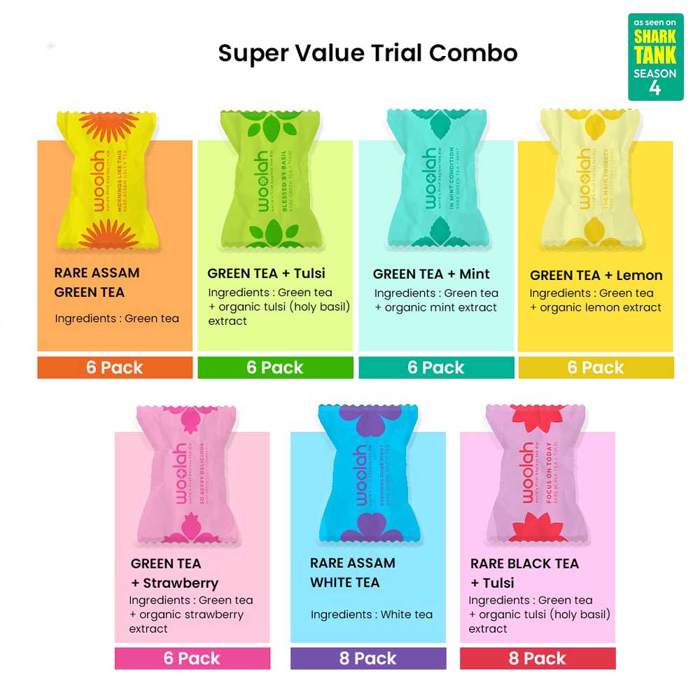 Super Value Trial Pack Combo | 7 Flavours | 46 Dips.