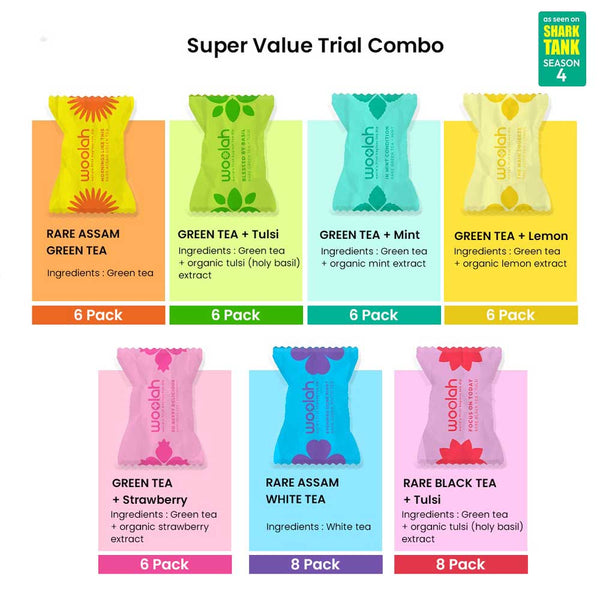 Super Value Trial Pack Combo | 7 Flavours | 46 Dips.
