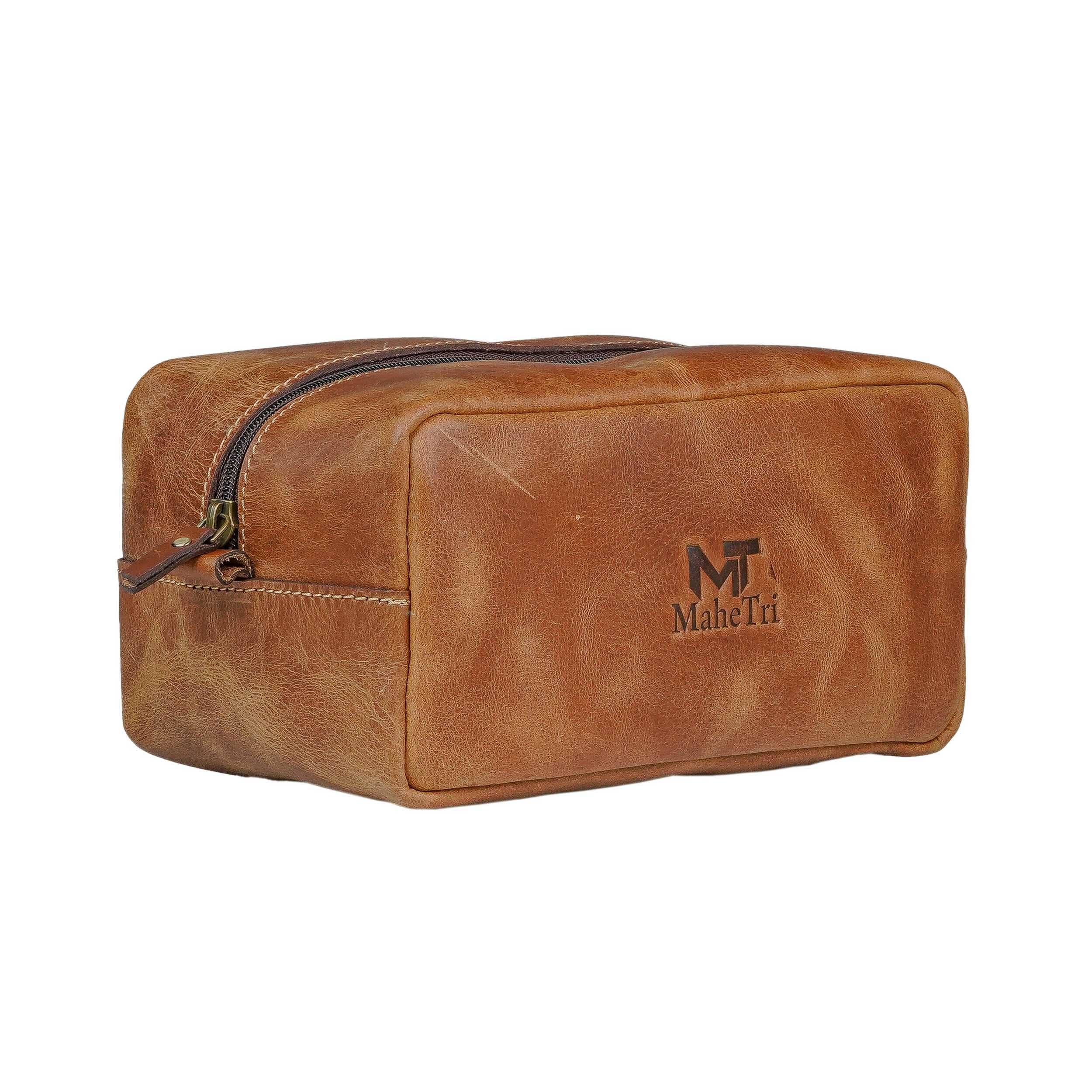 Buy Leather Toiletry Bag for Men and Women from Classy Leather Bags Bags