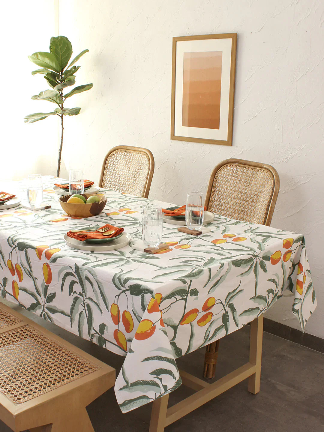 Mango Bloom Table Cover