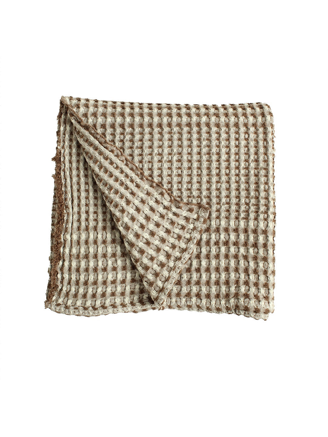 Karakoram Throw (Natural/Dark Brown)
