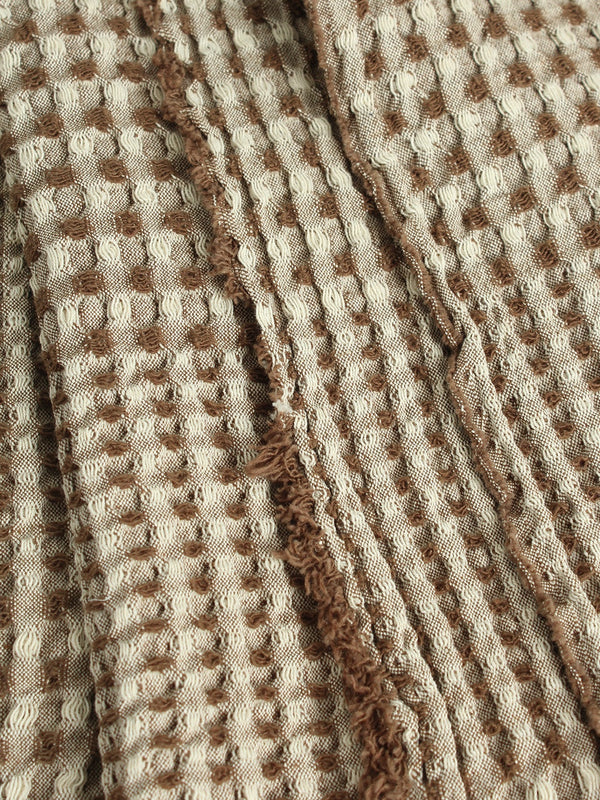 Karakoram Throw (Natural/Dark Brown)
