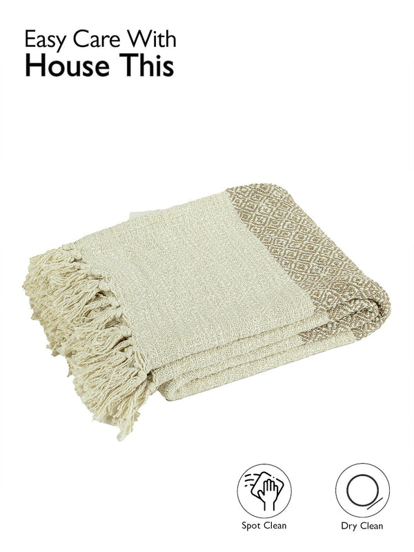 Tamraparni Throw (Beige)