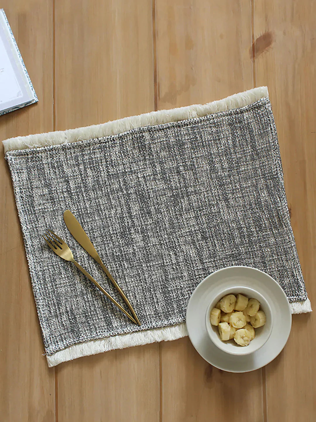 Matsya Vala Placemat Black