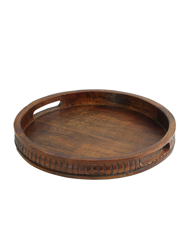 Kavar Round Tray (Natural)