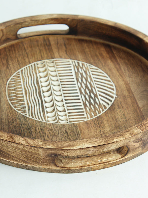 Soraha Round Tray (Natural)