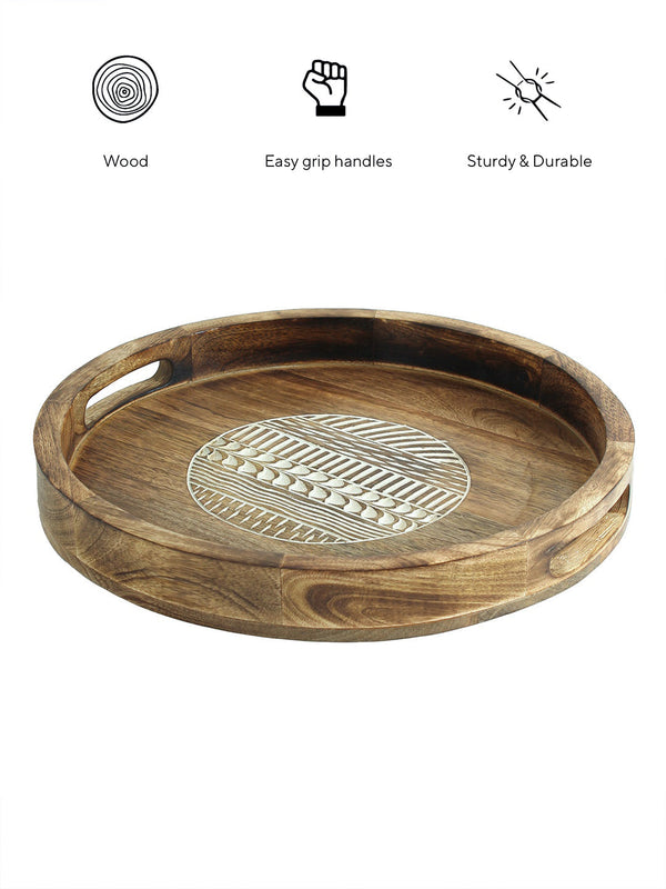 Soraha Round Tray (Natural)