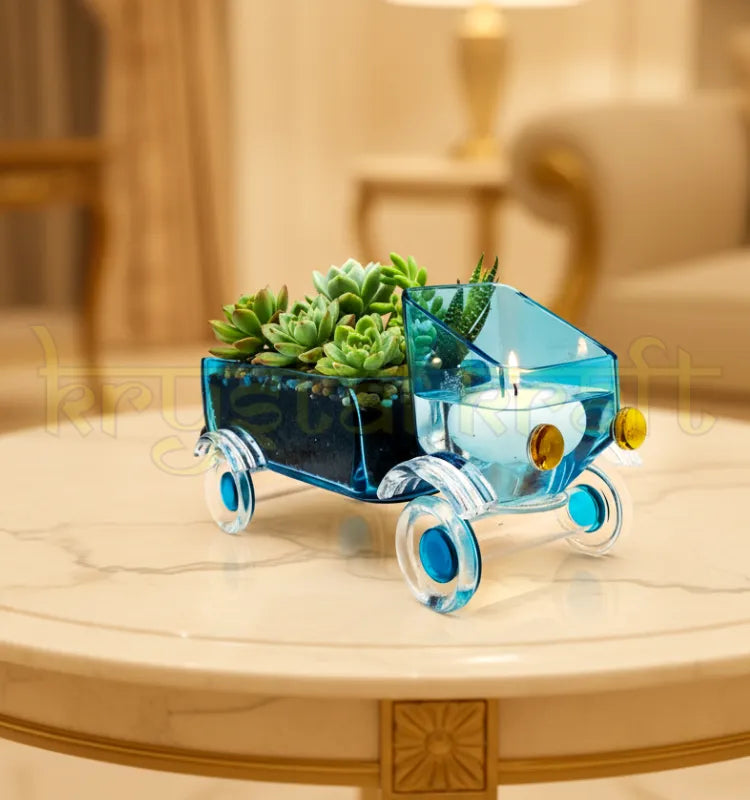 Exclusive Bombay Sapphire Truck Model - Unique Handcrafted Bowl