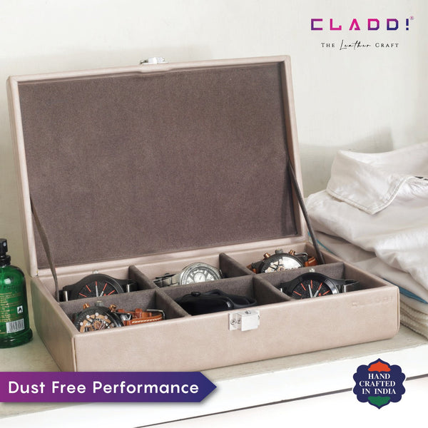 Luxury Leather Watch Case