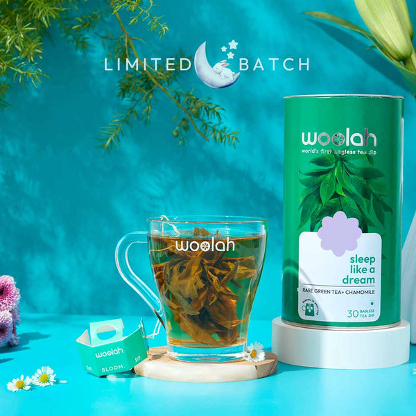 Rare Green Tea + Chamomile | Good for your Sleep