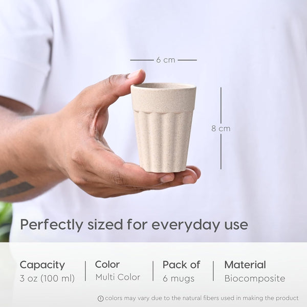 Cutting Chai Cups – Set of 6 | 100 ml