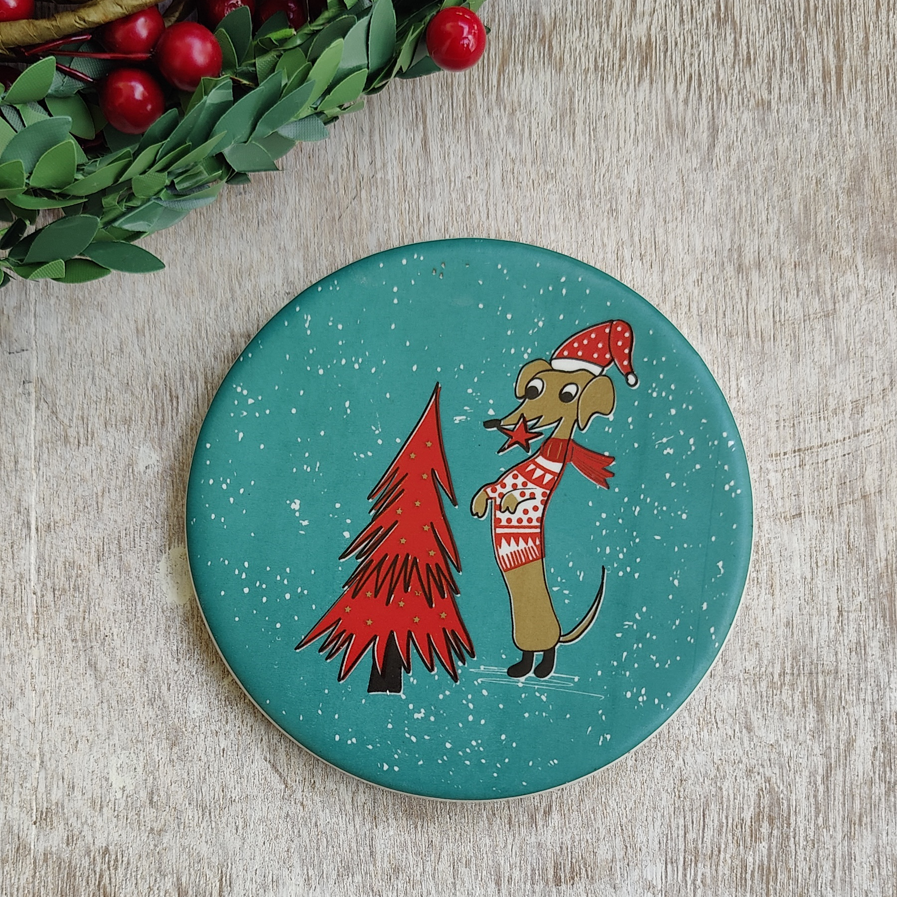 Xmas coaster set