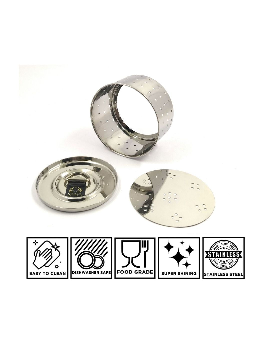Stainless Steel Round Cheese/Paneer Mould/Maker