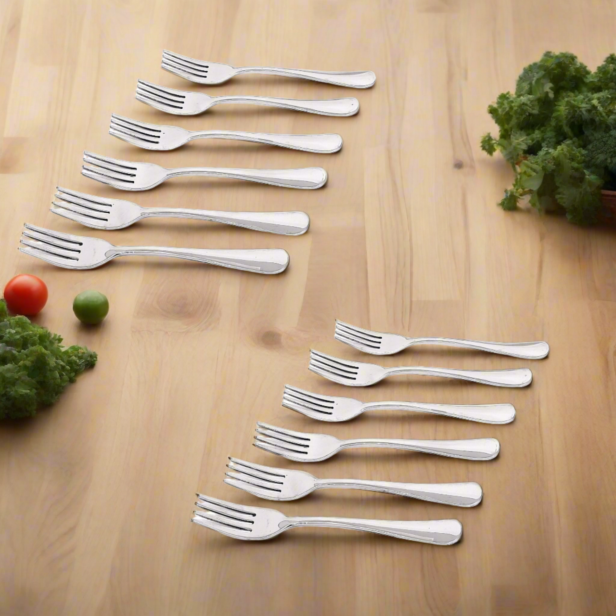 Stainless Steel Fork Set