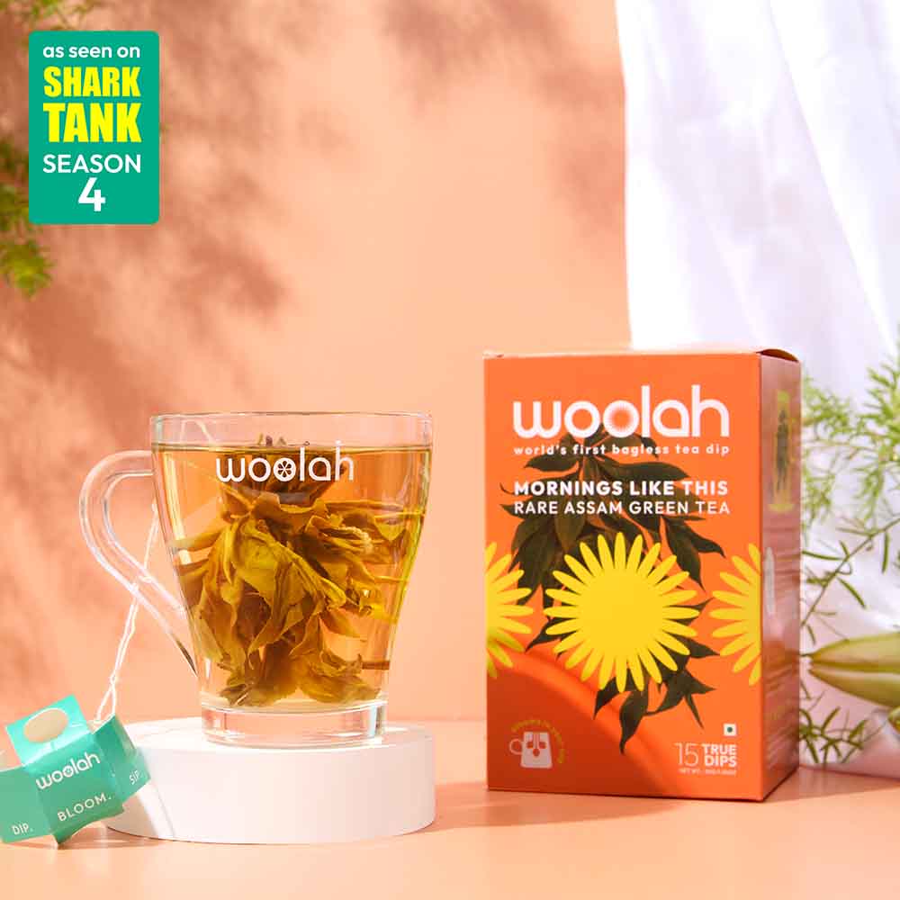 Rare Assam Green Tea - Authentic with only Green Tea Leaves