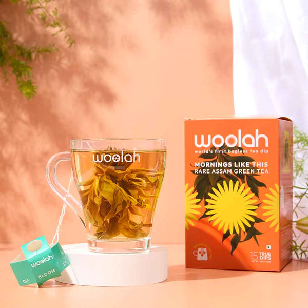 Rare Assam Green Tea - Authentic with only Green Tea Leaves