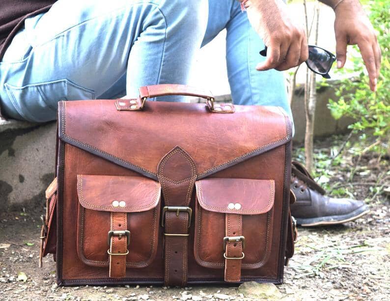 Leather Laptop Messenger Bag Classy Leather Bags Bags