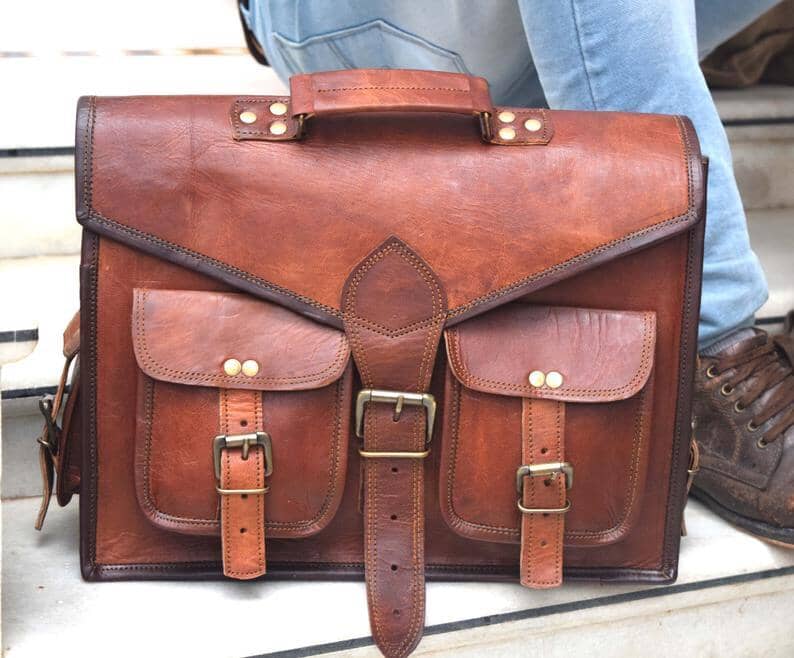 Leather Laptop Messenger Bag Classy Leather Bags Bags