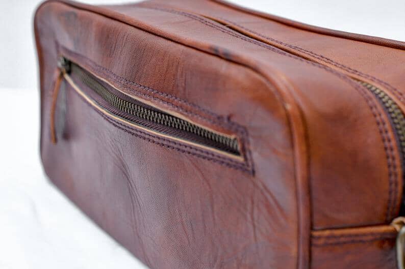Shop Genuine Leather Toiletry Bag from Classy Leather Bags Bags