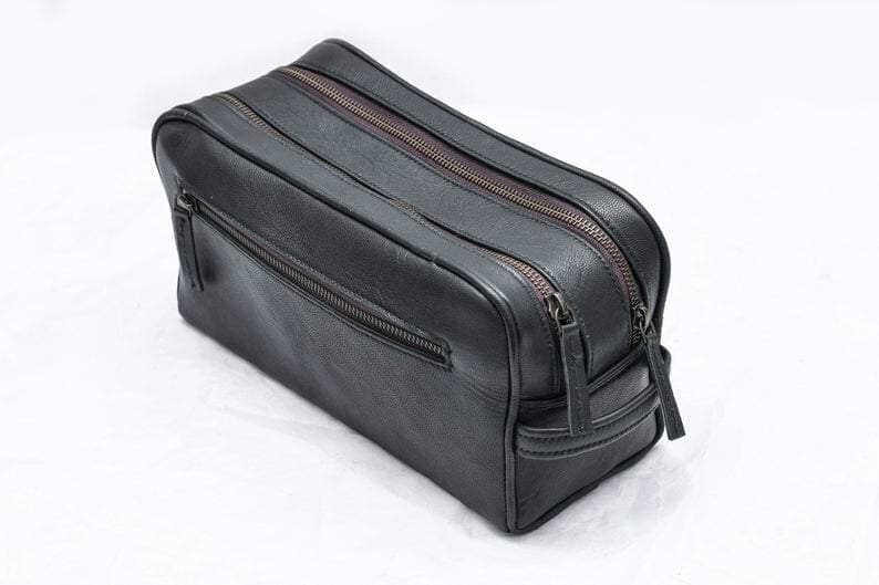 Shop Leather Toiletry Travel Bag from Classy Leather Bags Bags