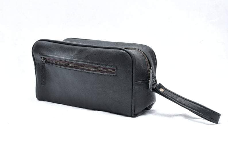 Personalized Leather Toiletry Bag from Classy Leather Bags Bags